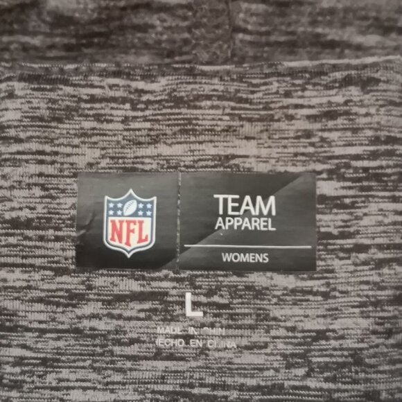 Team Apparel New England Patriots Ladies Full Zip Hoodie - Picture 3 of 6